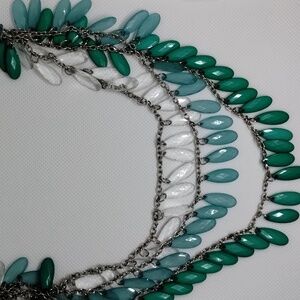 Fun multicolored statement necklace